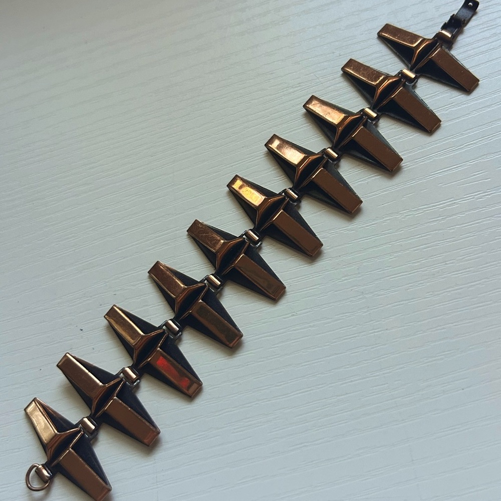 Renoir Matisse MCM Copper Bracelet 7" Vintage‎ Modern Jewelry